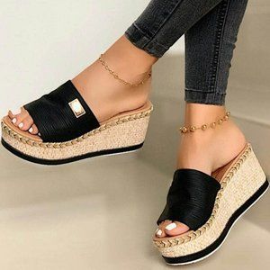 Black Sandals